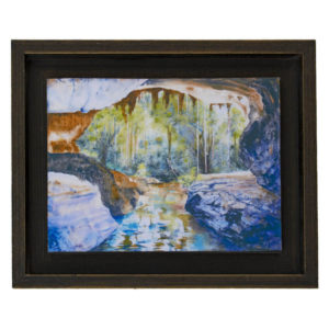 Wooden Texture Floating American frame