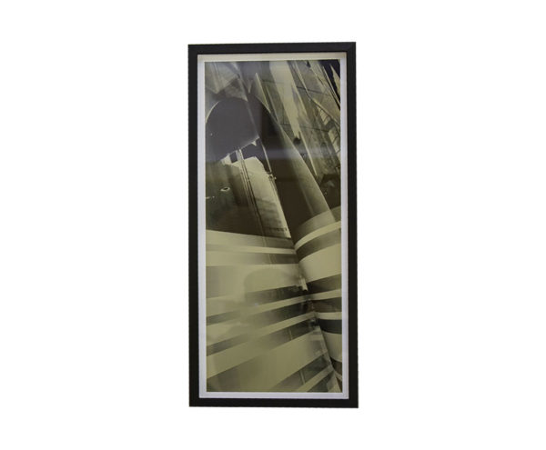 Black and white Artwork on Simple black Box Framing