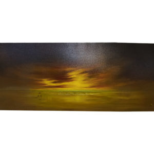 Mixed media on canvas Stretching only