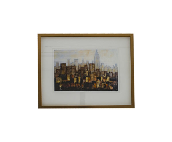 brown frame single mounting