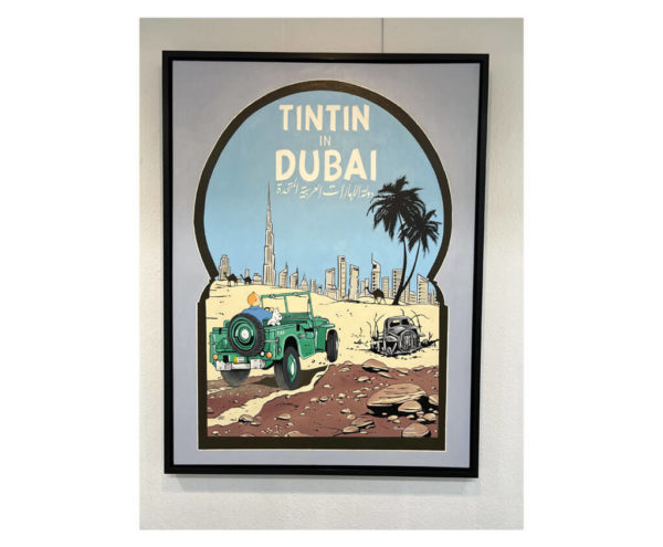 Tintin in Dubai